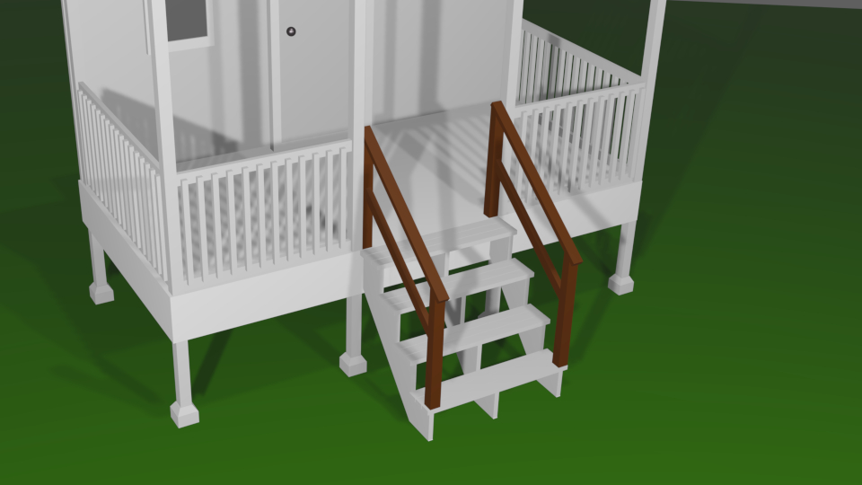 Handrail render